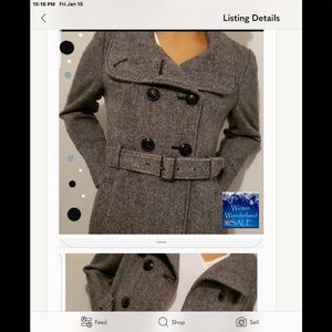 NWOT GUESS COAT SIZE MED